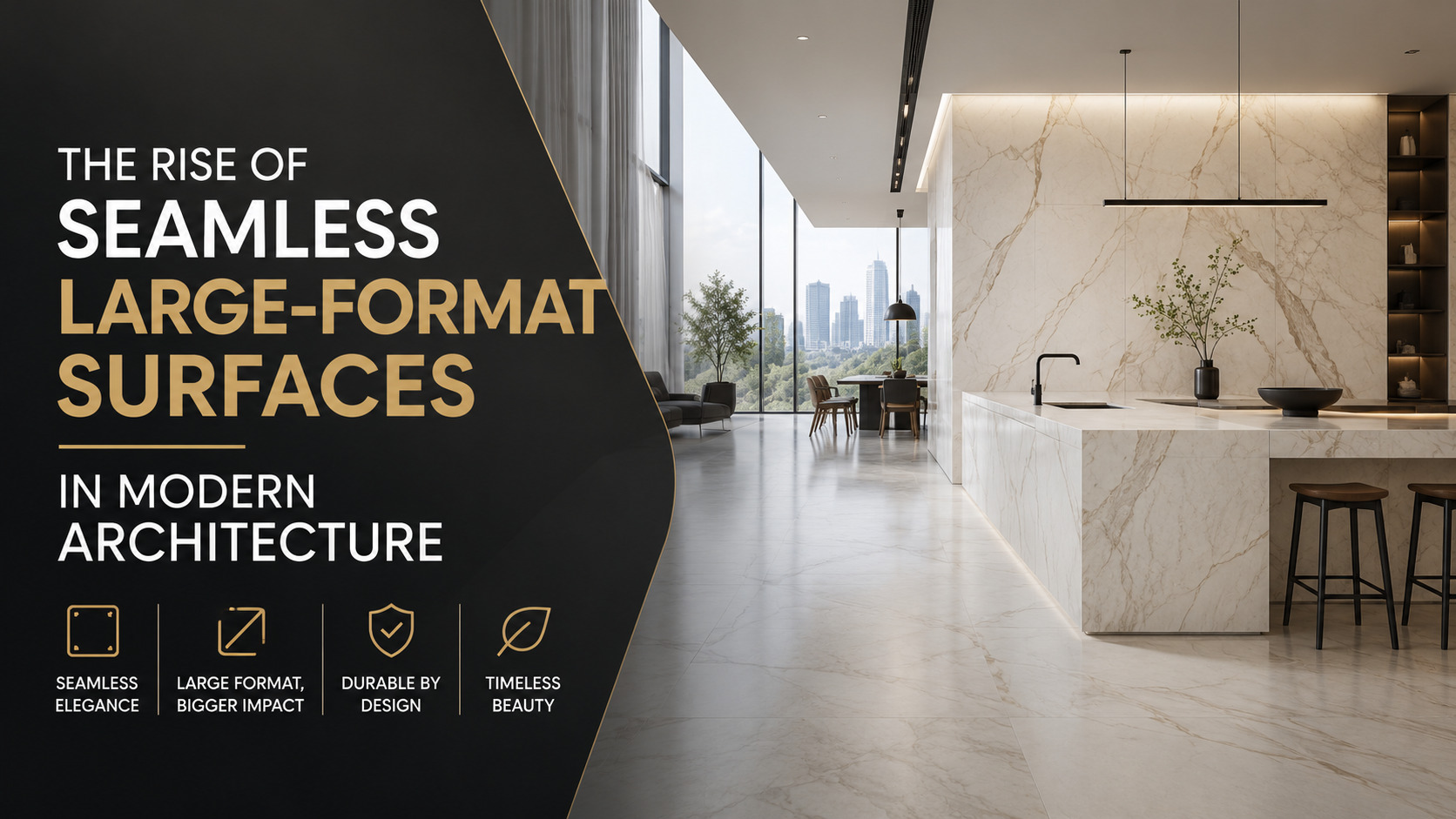 The Rise of Seamless Large-Format Surfaces in Modern Architecture